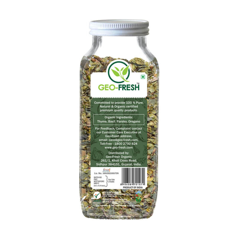 Seasoning | Italian - USDA Organic - Geo-Fresh - 70gm