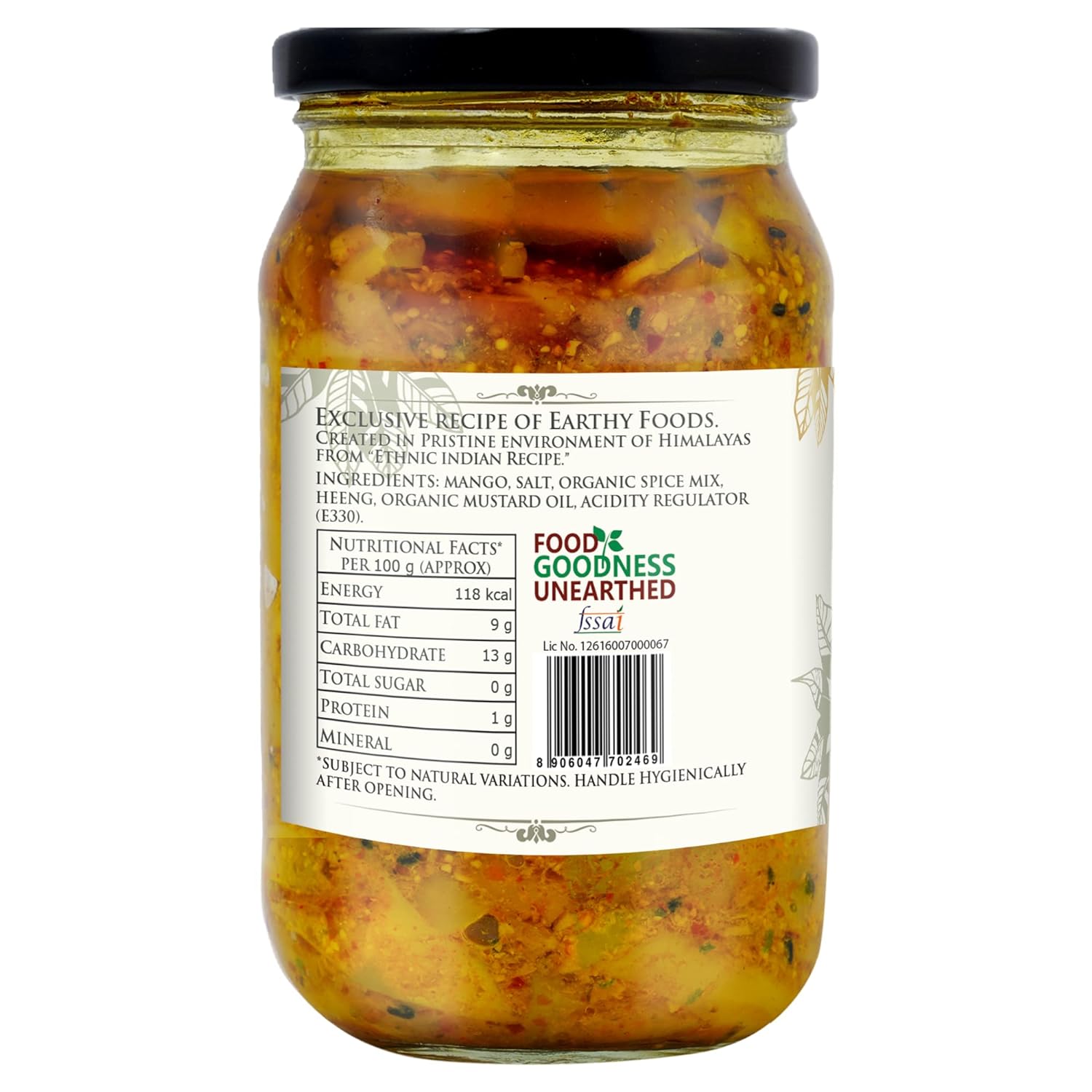 Heeng Ka Aam Pickle - Organic Nation - 400gm