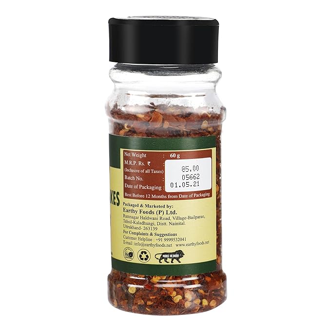 Chilly Flakes - Organic Nation - 60gm