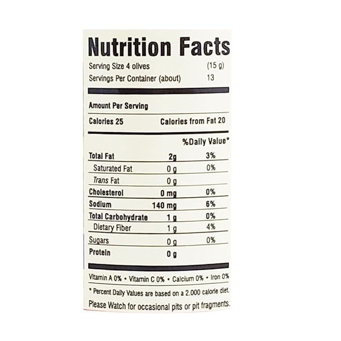 Organic Pitted Kalamata Olives - Dolce Vita - 200gm