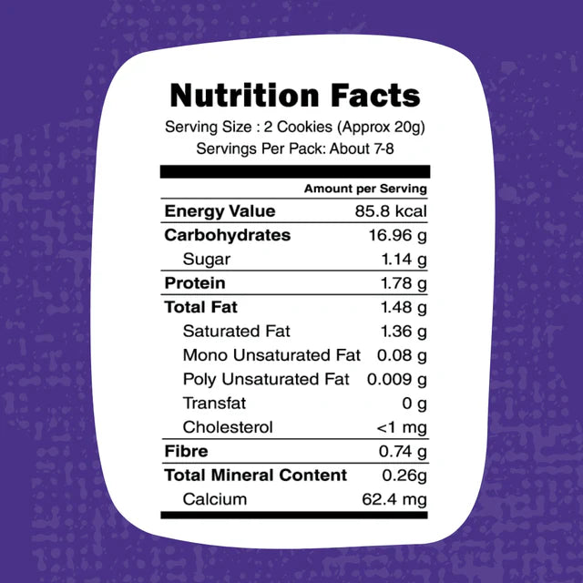 Cookies | Organic Ragi and Choco Jaggery Cookies – Gluten Free, No Added Refined Sugar, No Maida & No Soda - Early Foods - 130gm