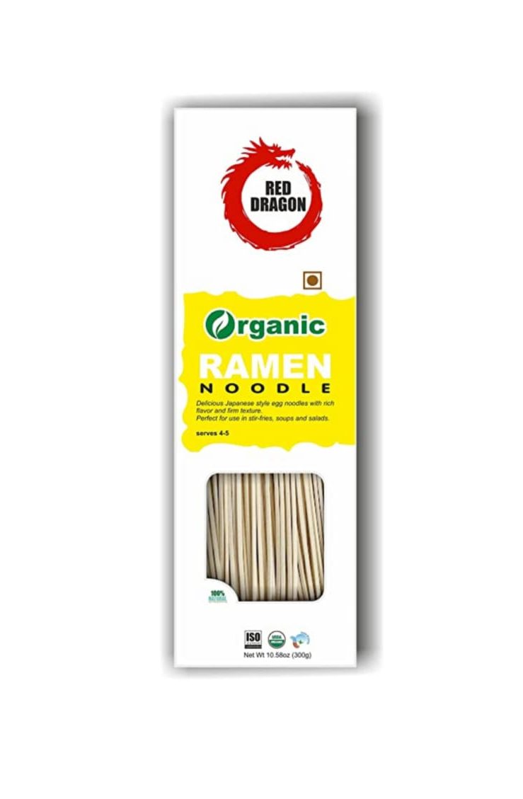 Organic Ramen Noodles - Red Dragon - 300gm