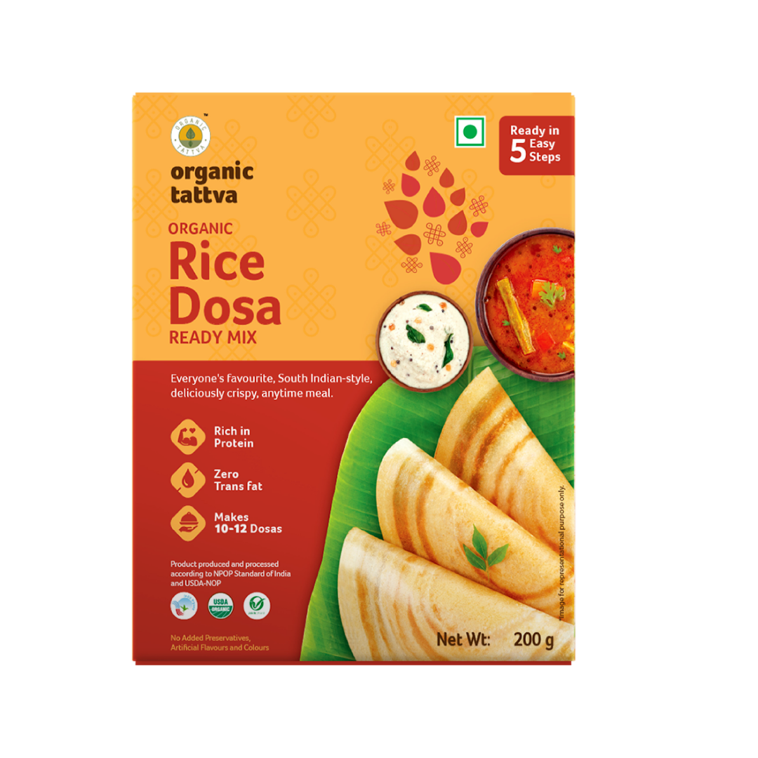Rice Dosa - Ready Mix - USDA Organic - Rich In Protein, Everyone&