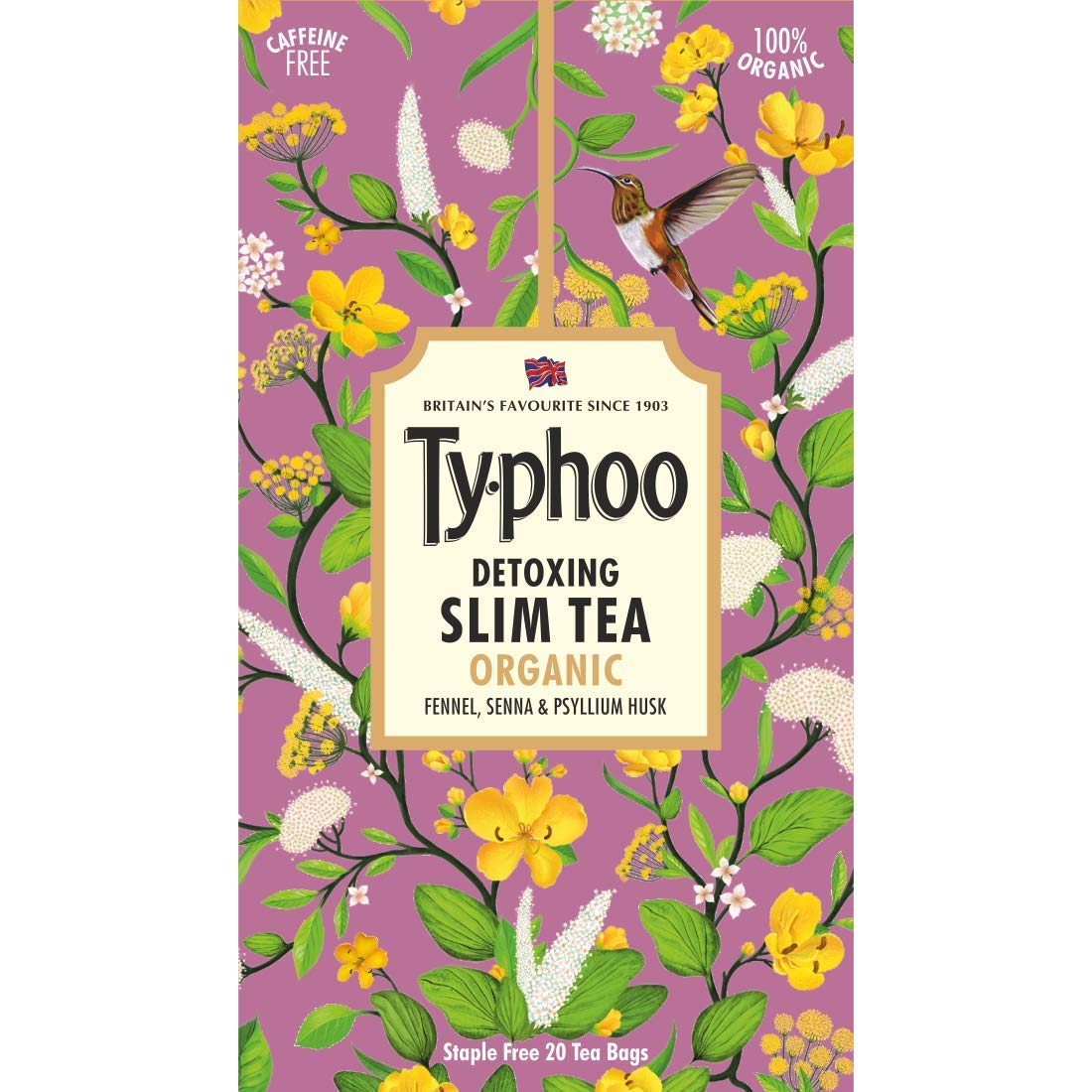 Organic Slim Tea Bag – Typhoo - 20 Tea Bags