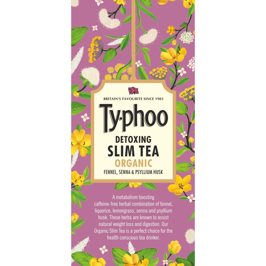 Organic Slim Tea Bag – Typhoo - 20 Tea Bags