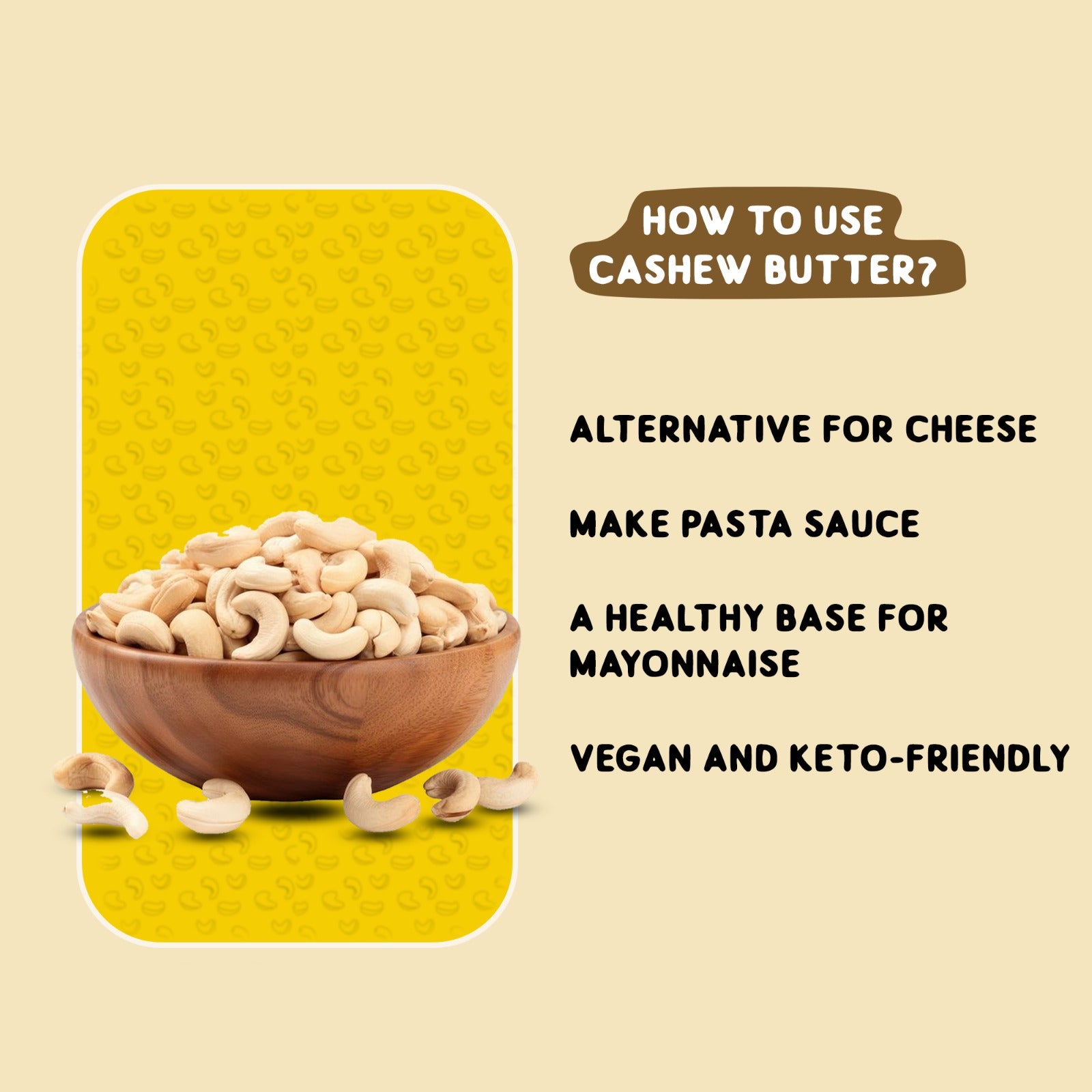 Cashew Butter | Organic & Natural - Dhatu Organic - 175gm