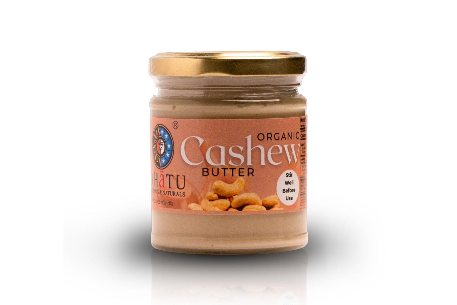 Cashew Butter | Organic & Natural - Dhatu Organic - 175gm