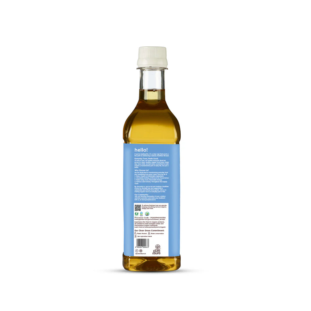 Castor Oil - USDA Organic - Pure and Sure - 250ml