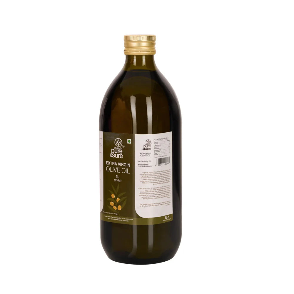 Olive Oil l Extra Virgin – Cold Pressed – Tunisia – Pure and Sure – 1000ml