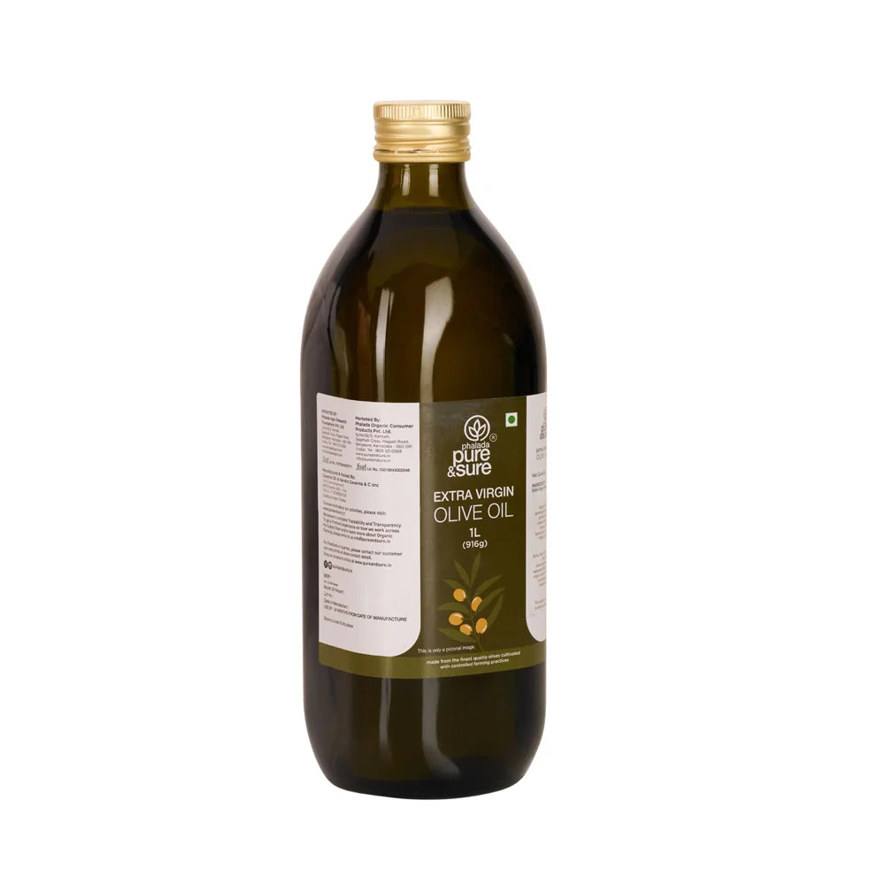 Olive Oil l Extra Virgin – Cold Pressed – Tunisia – Pure and Sure – 1000ml