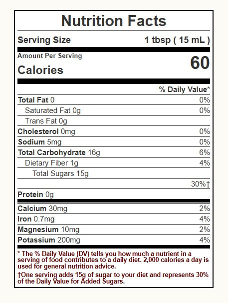 Molasses | Original Molasses - Unsulphured - Grandma&