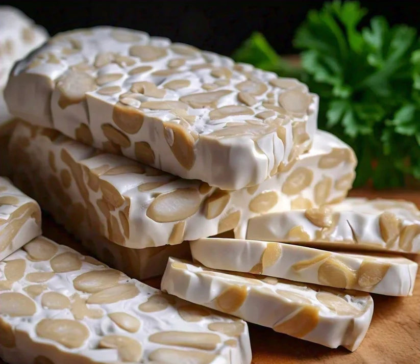 Tempeh | Soybean Tempeh - 38g Protein - Vegan Friendly, Gluten Free, Dairy Free, Gut Friendly & Non Gmo – Tempeh Chennai – 200gm