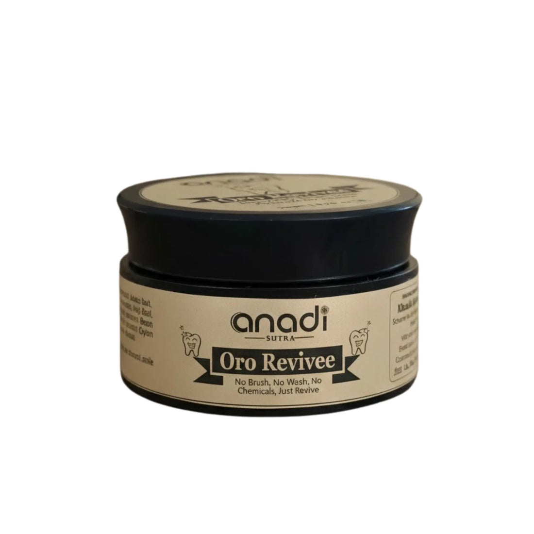 Toothpowder | Oro Revivee – Inspired by Neem Datun - Tooth Powder | All-in-One Oral Care- Chemical Free - Anadi Sutra- Dawn Lee- 20gm