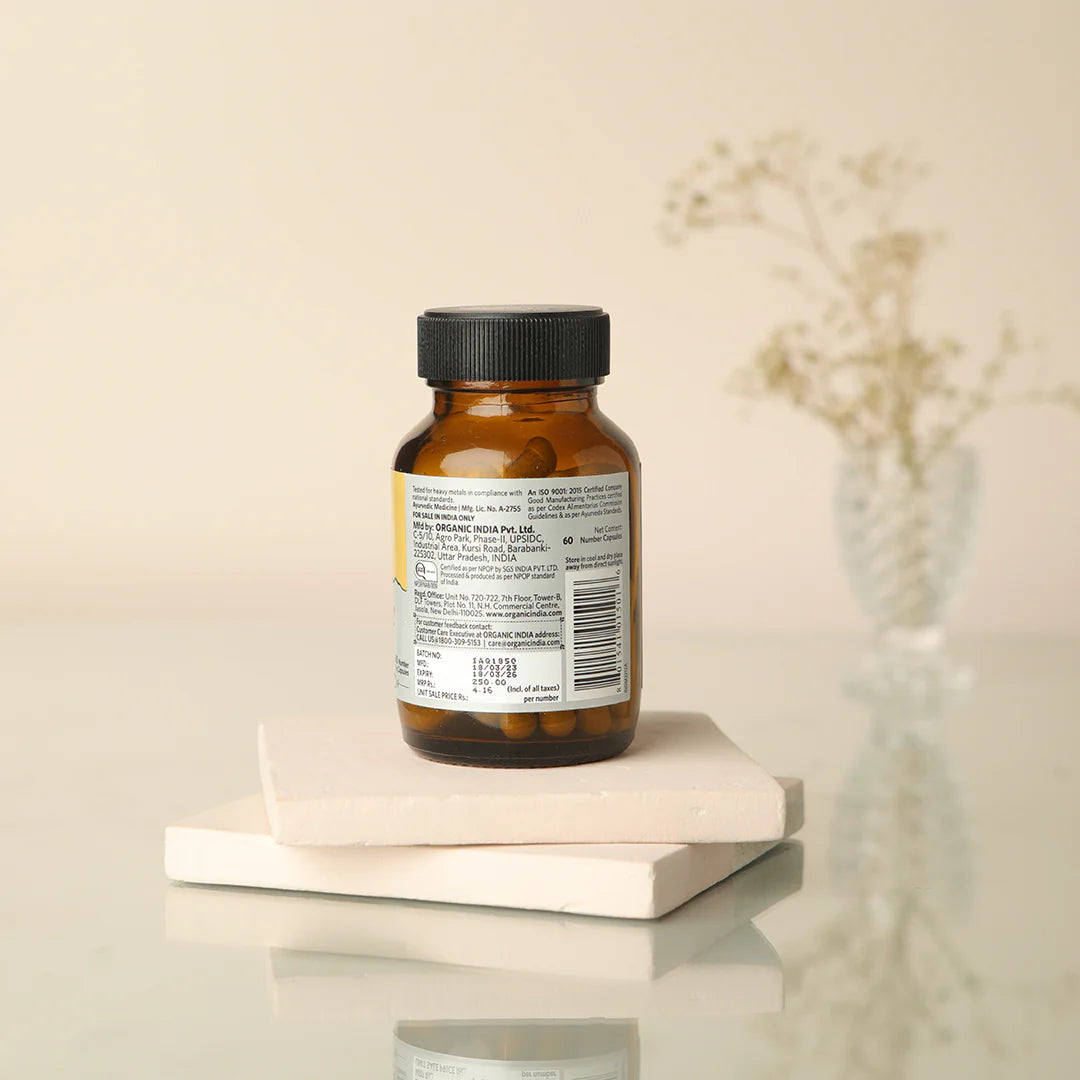 Osteoseal Bone Support (Herbal Calcium & Minerals) - Organic India - 60 Capsules