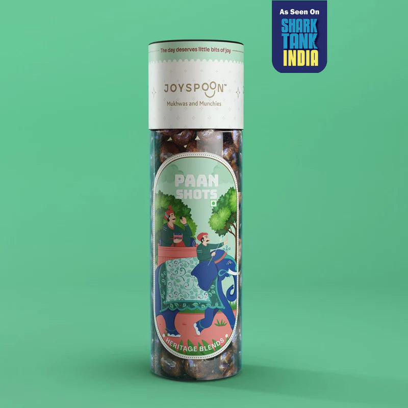 Mouth Freshener | Heritage Blends ( Paan Shots) - No Supari, No Preservatives & No Artificial Flavour - Joyspoon - 100gm