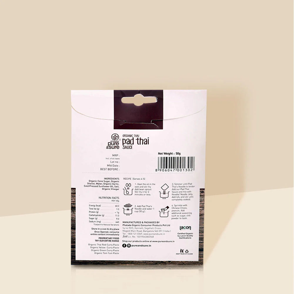 Pad Thai Sauce - Pure and Sure - 50gm