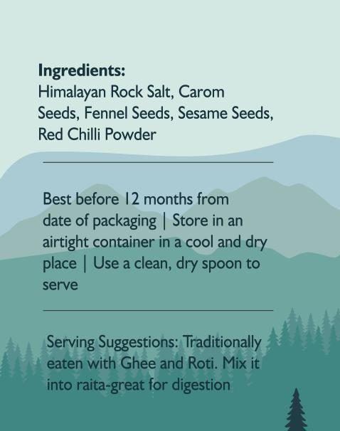 Salt | Pahadi Ajwain Namak - Nature&