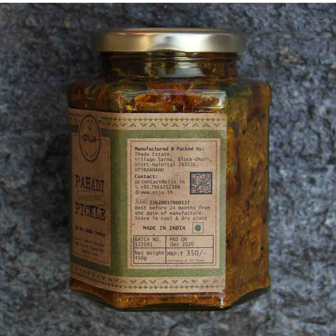 Pahadi Gooseberry Pickle – Oija - 250gm