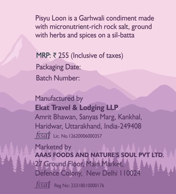 Salt | Pahadi Rai Kala Namak - Nature&