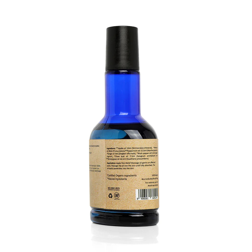 Pain Relief Massage Oil - Ancient Living - 100ml