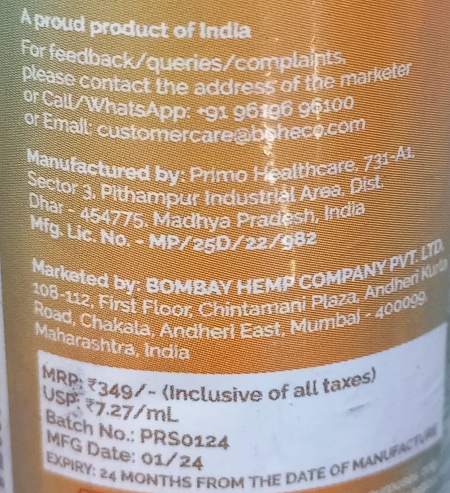 Pain Relief Spray | Instant (Recover) - Boheco - 48 ml