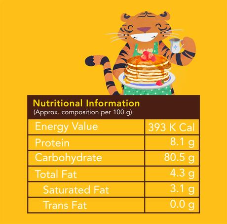 Millet Pancake Banana Choco-chip - Low Sugar, No Maida & Low Salt - Slurrp Farm - 150gm