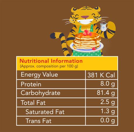 Millet Pancake: Chocolate - Low Sugar, No Maida & Low Salt - Slurrp Farm - 150gm