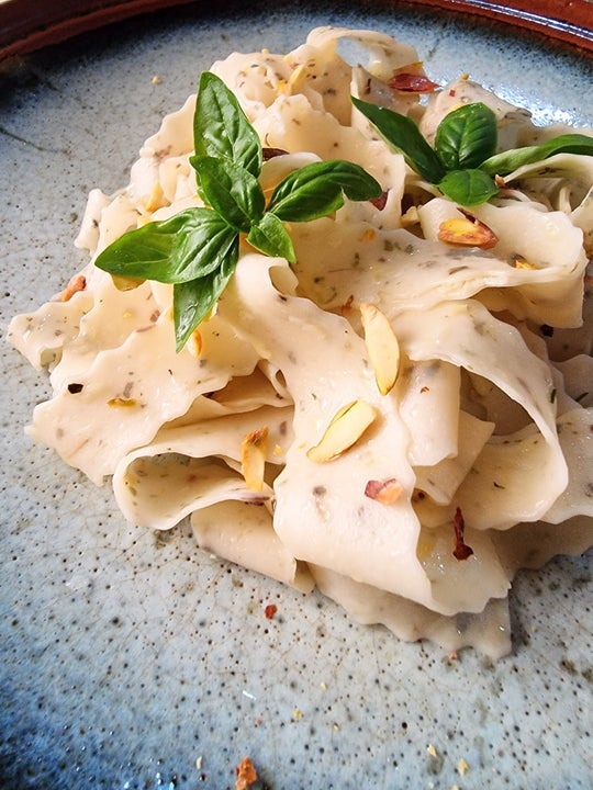 Pappardelle Herb Speckled Egg Pasta – Donna Pastaia – 200gm