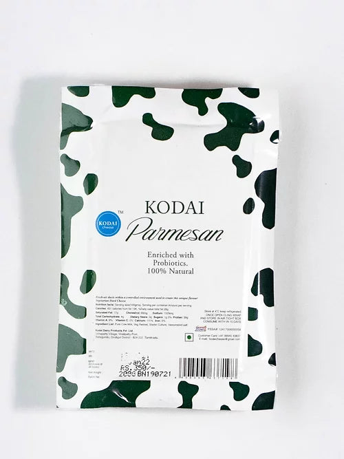 Parmesan Cheese - Pasteurized - Enriched With Probiotics - Kodai - 200gm