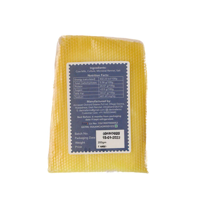 Parmesan Cheese - Pasteurized - Darima - 200gm