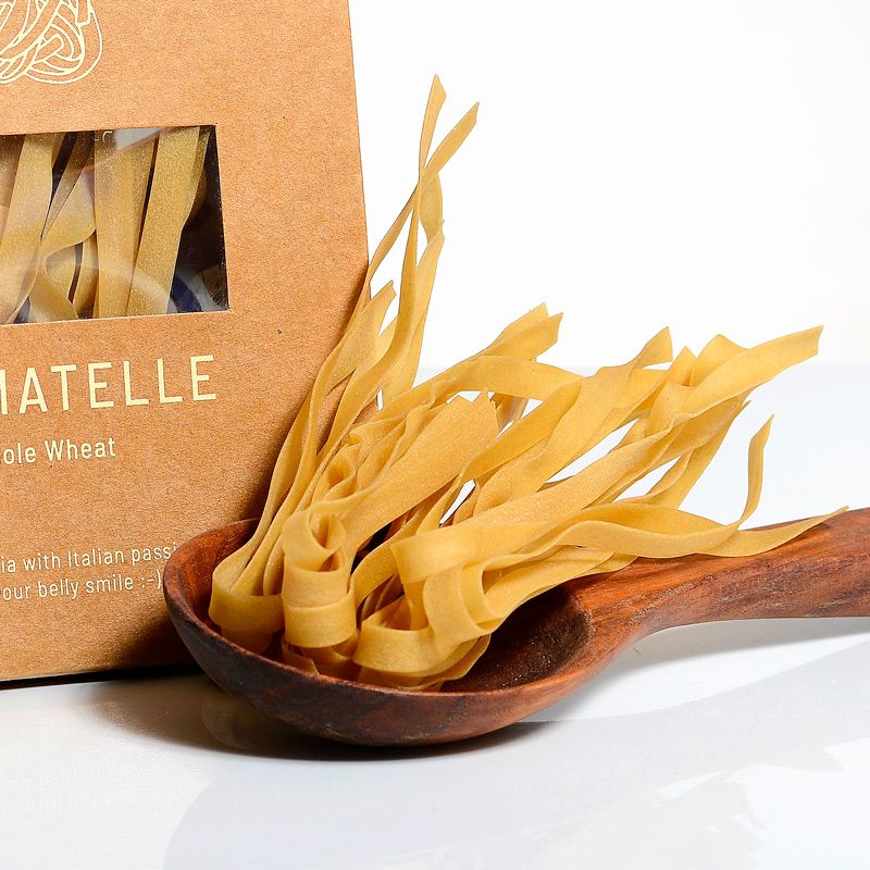 Pasta | Tagliatelle Whole Wheat - 100% Natural - Gastronomica - 250gm