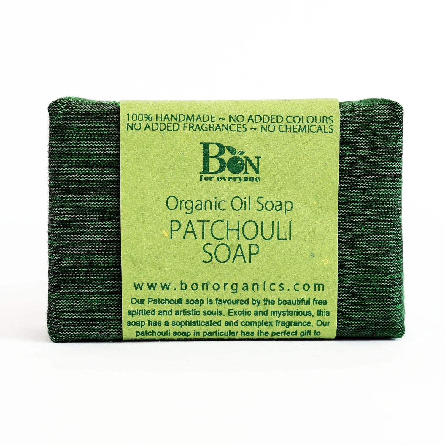 Soap | Oil Soap – Patchouli Soap - Bon Organics – 100gm