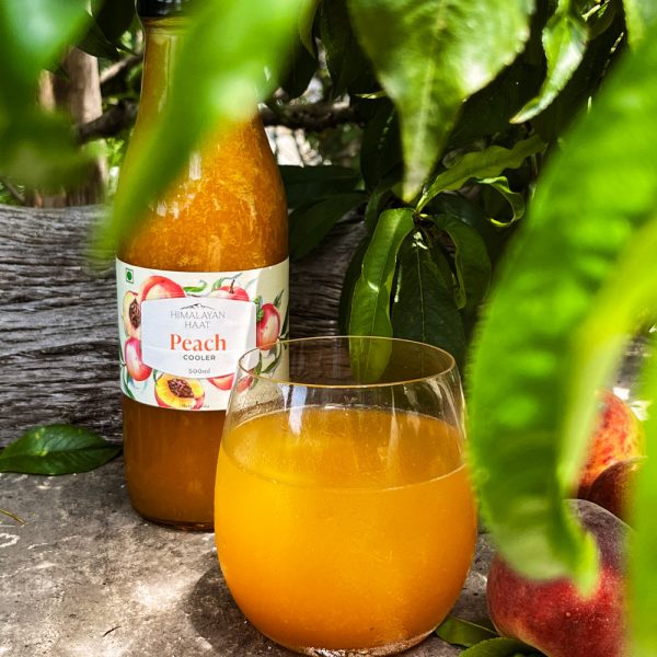 Peach Cooler | Vegan, No Added Colour, Flavours & No Preservatives - Himalayan Haat - 500ml