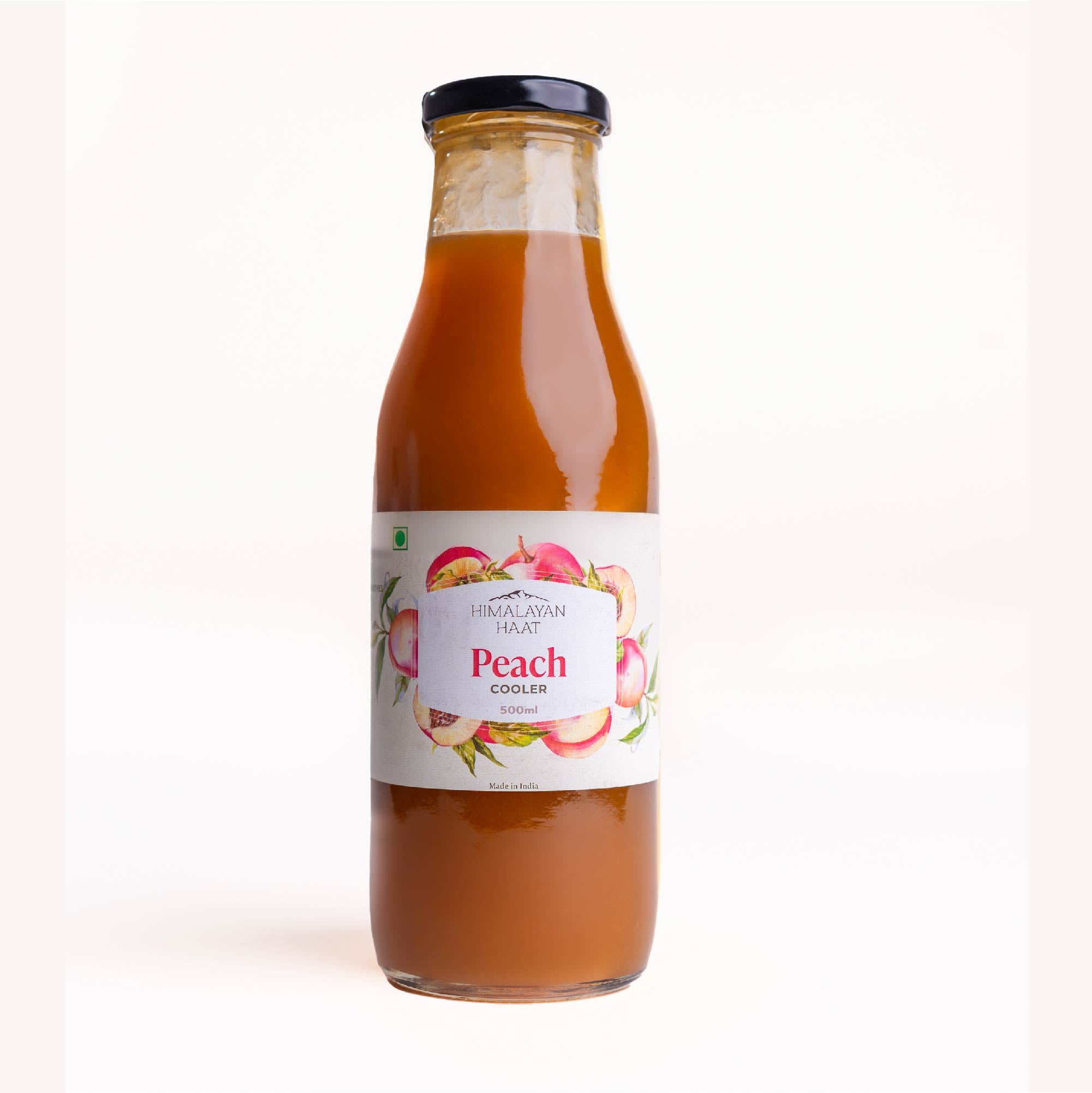 Peach Cooler | Vegan, No Added Colour, Flavours & No Preservatives - Himalayan Haat - 500ml