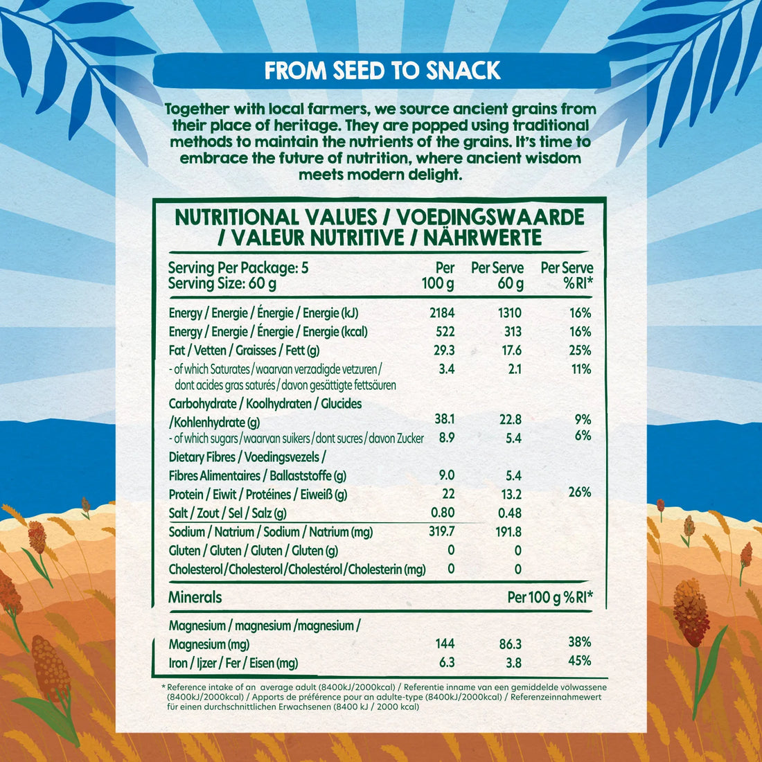Granola | Peanut Butter Power - 22% Protein Per 100gm - Plant Based - Gluten Free, High In Fiber, Magnesium And Iron - Zenko - 300gm