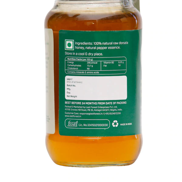 Pepper (Multi Floral) Honey - Last Forest - 250gm