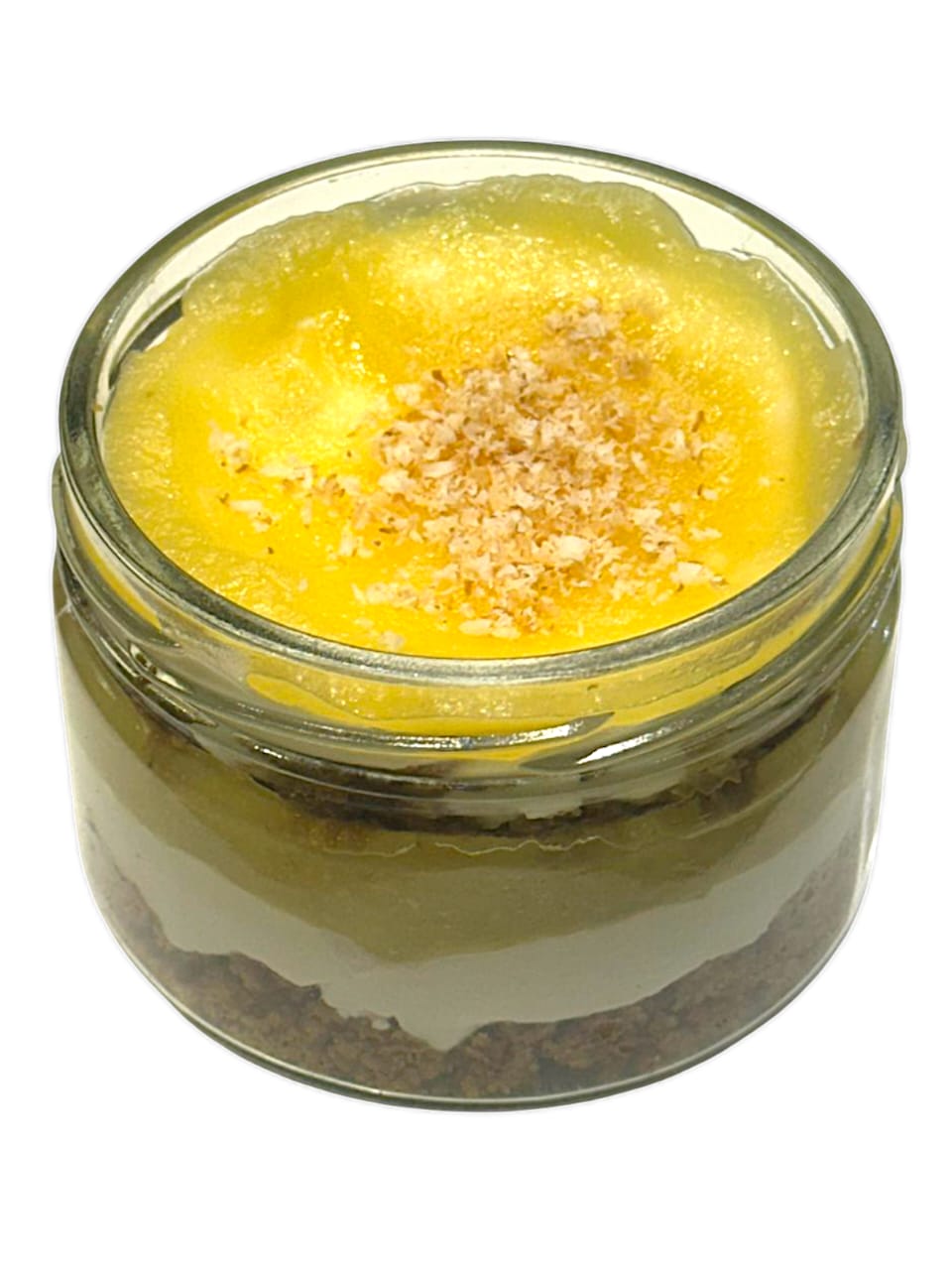 Cake | Pina Colada – Vegan, Gluten Free, Oil Free & Refined Sugar free – Nature’s Soul – Glass Jar