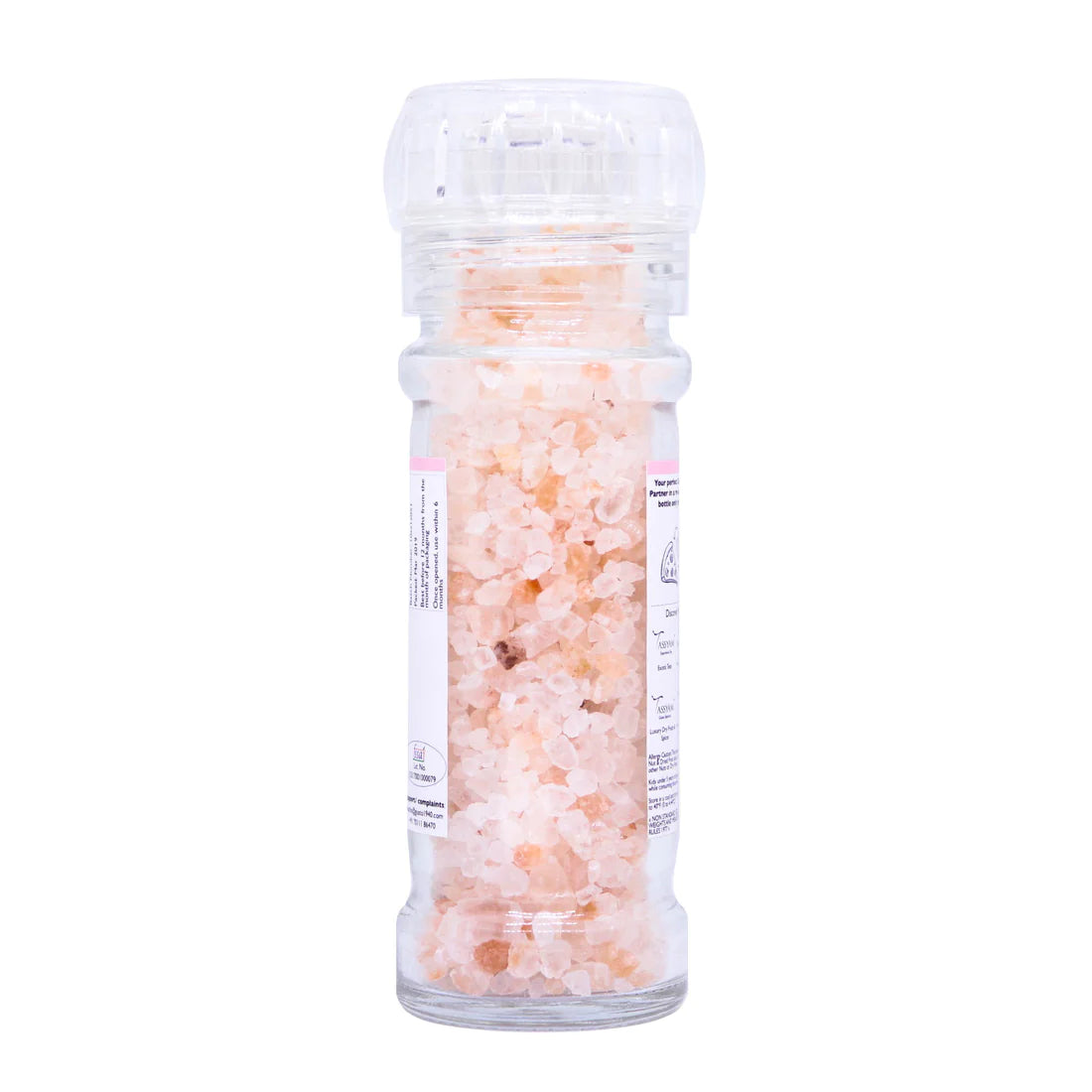 Pink Salt | Himalayan - No Artificial Colours & Flavours - Tassyam Organics - 125gm