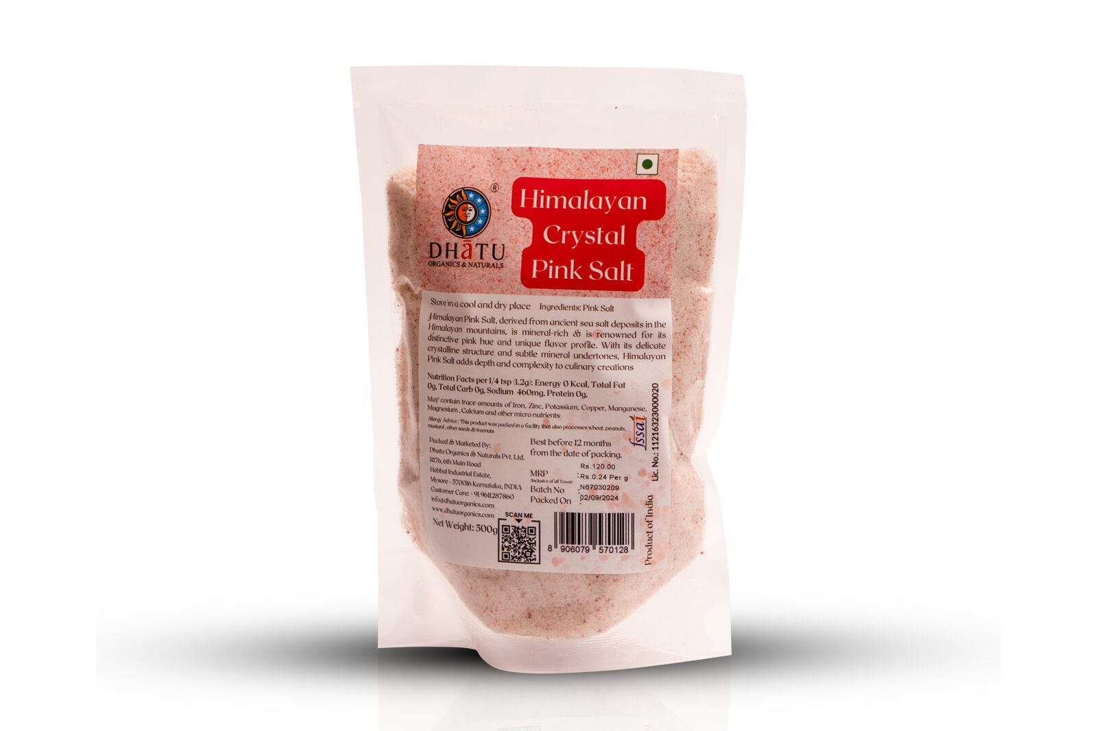 Salt | Pink Salt – Dhatu Organic – 500gm