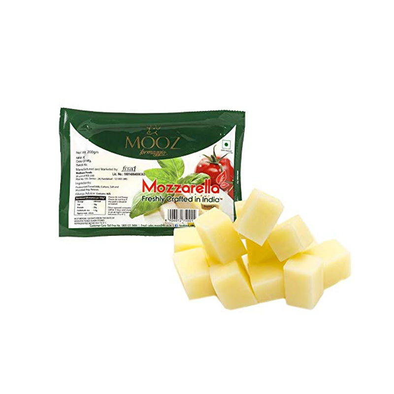 Pizza Mozzarella Cheese - Mooz - 200gm