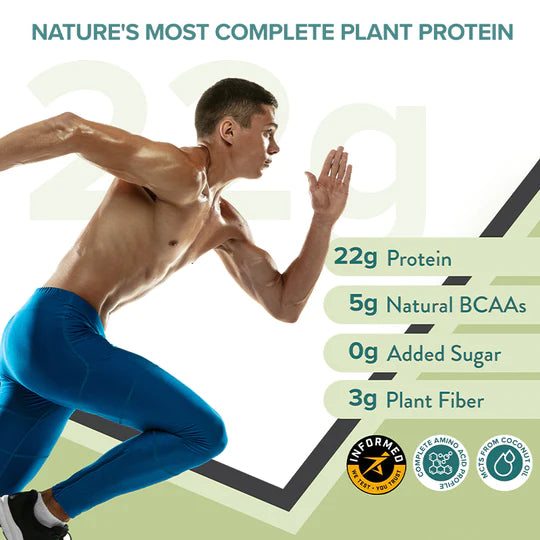 Protein Powder | Plant Protein - British Banoffee Pie - Vegan, Gluten Free, Dairy Free & Non Gmo - Wellbeing Nutrition - (15 Serving) - 500gm