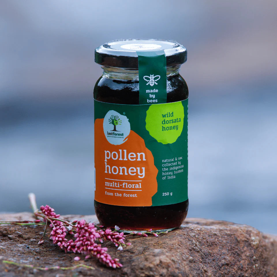 Honey | Pollen Honey - Multi Floral Honey From The Forest - Last Forest - 250gm