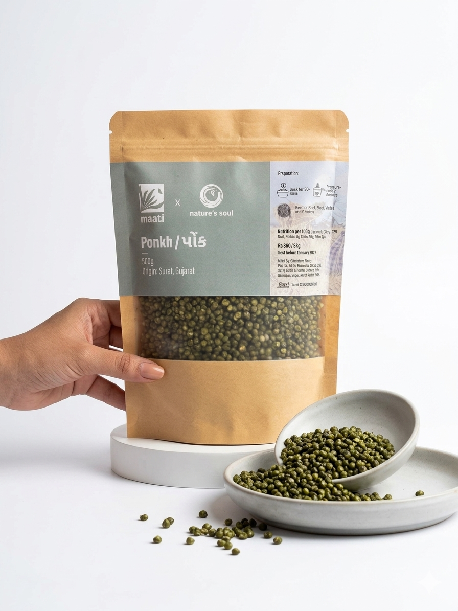 Ponkh | Origin (Surat, Gujarat )-Best For Bhel, Hurda Vadas & Cheelas -Nature&