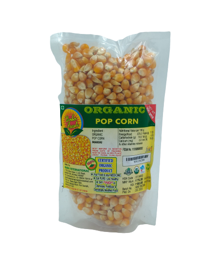 Popcorn | Certified Organic - Baba Fresh