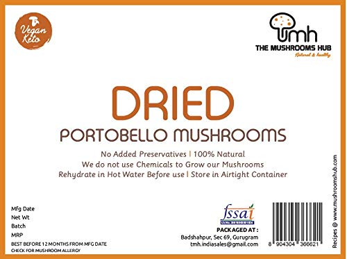 Portobello Mushrooms Extract | Natural - No Added Preservatives – The Mushroom Hub – 50gm