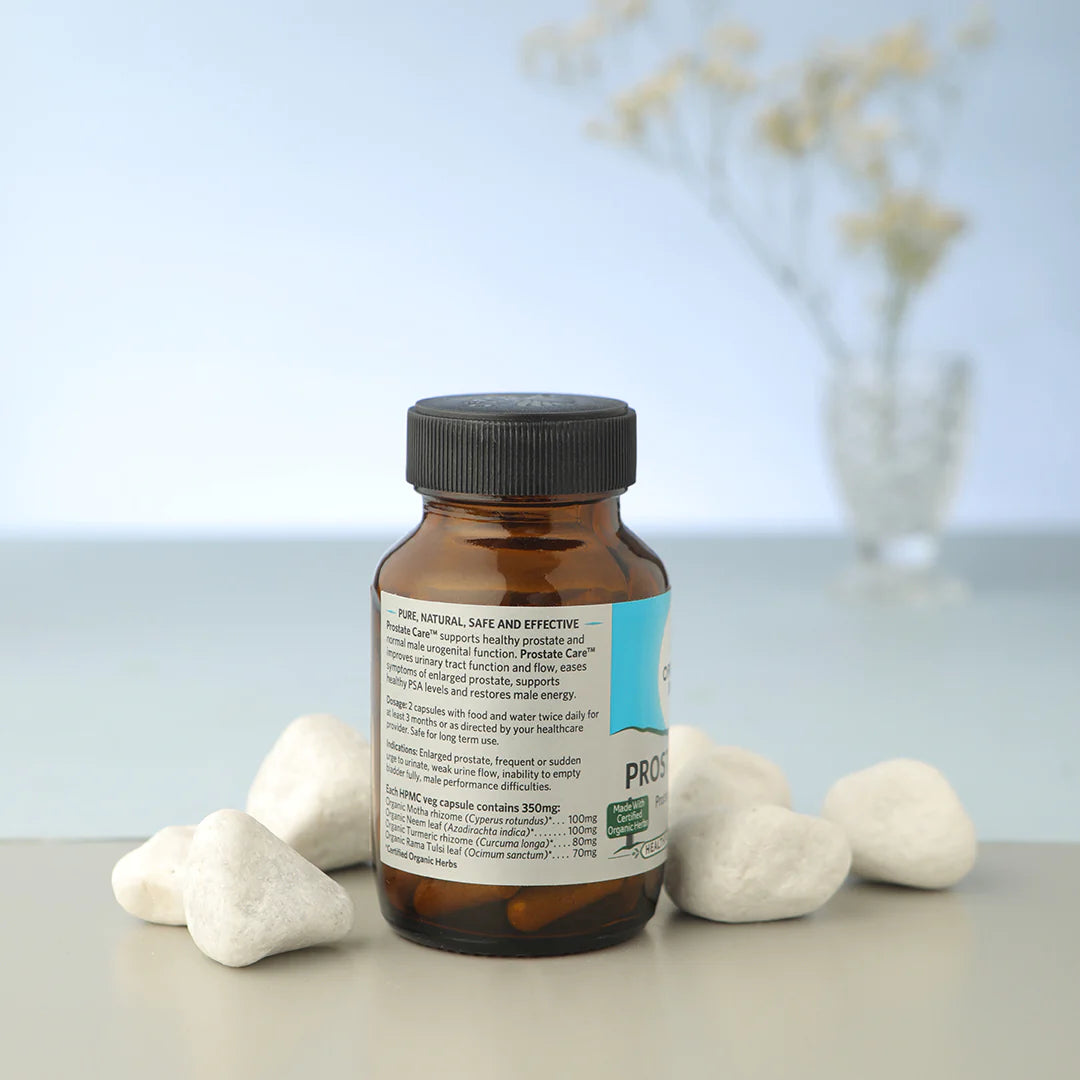 Prostate Care - Protects & Restores Prostate - Organic India - 60 Capsules