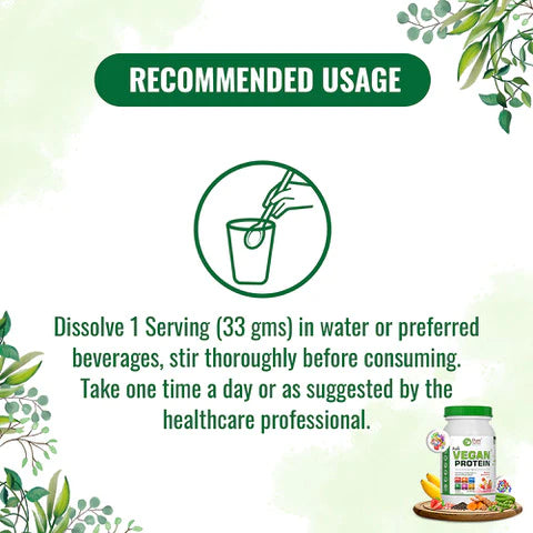 Protein Powder | Vegan Protein (With Omega 3 Fatty Acids & Digestive Enzyme Blend) – Banana And Strawberry Flavor – Gluten Free, Zero Added Sugar, High Protein & Non GMO – Pure Nutrition – 1000gm