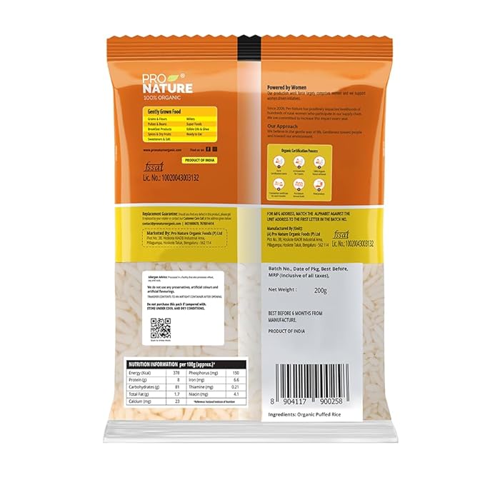 Puffed Rice - Pro Nature - 200gm