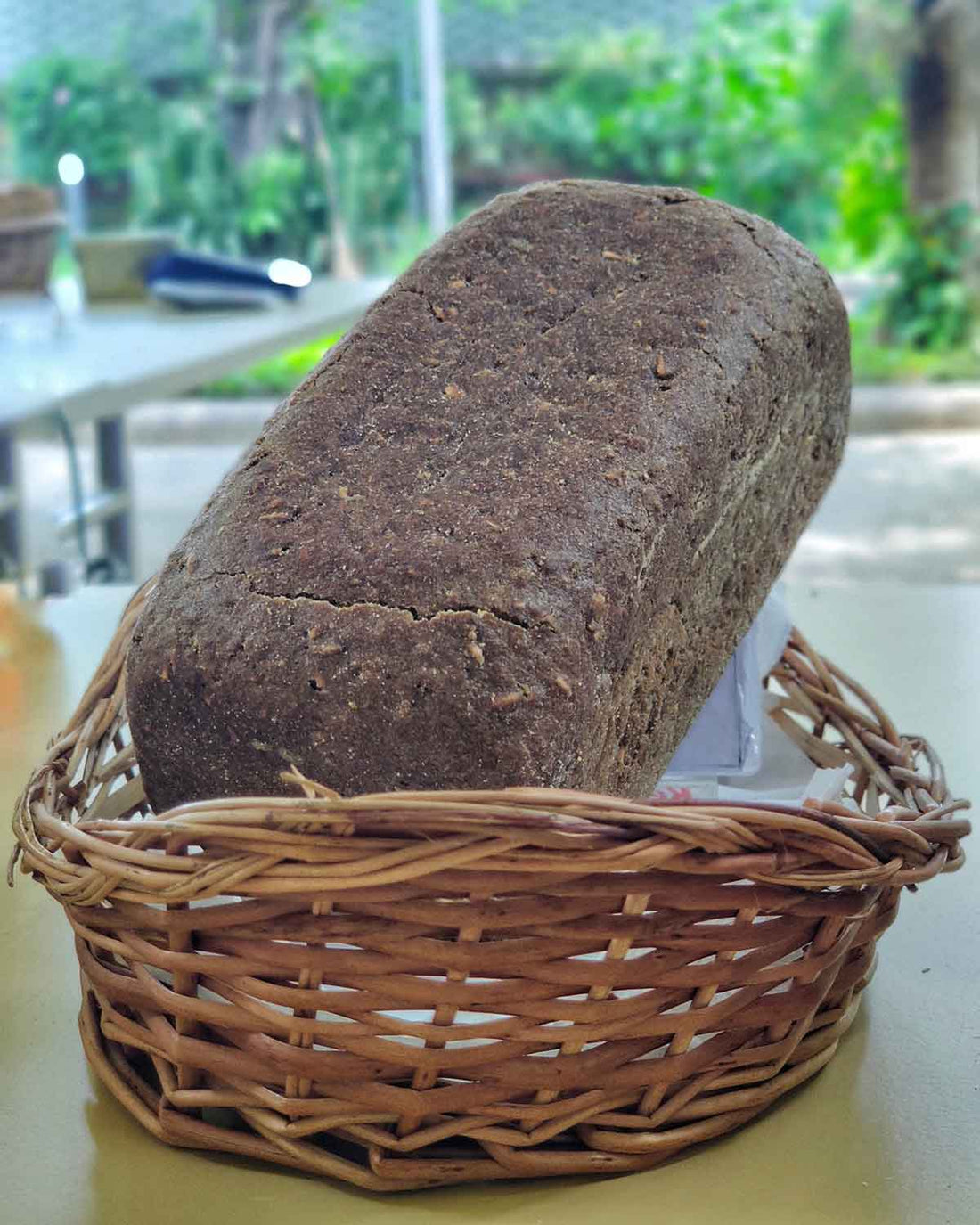 Bread | Sterilized Pumpernickel Bread - Vegan, No Bread Improver, Emulsifiers, Stabiliser, No Preservatives & No Flavour Enhancer Or No Refined Sugar - German Bakery - 250gm