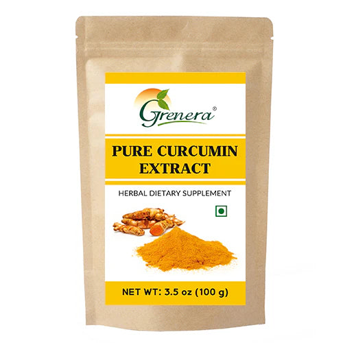 Curcumin | With Piperine Extract Powder - Grenera - 100gm